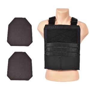 Tactical Grab and Go Level 4 Ballistic Vest Carrier - Active Shooter Kit